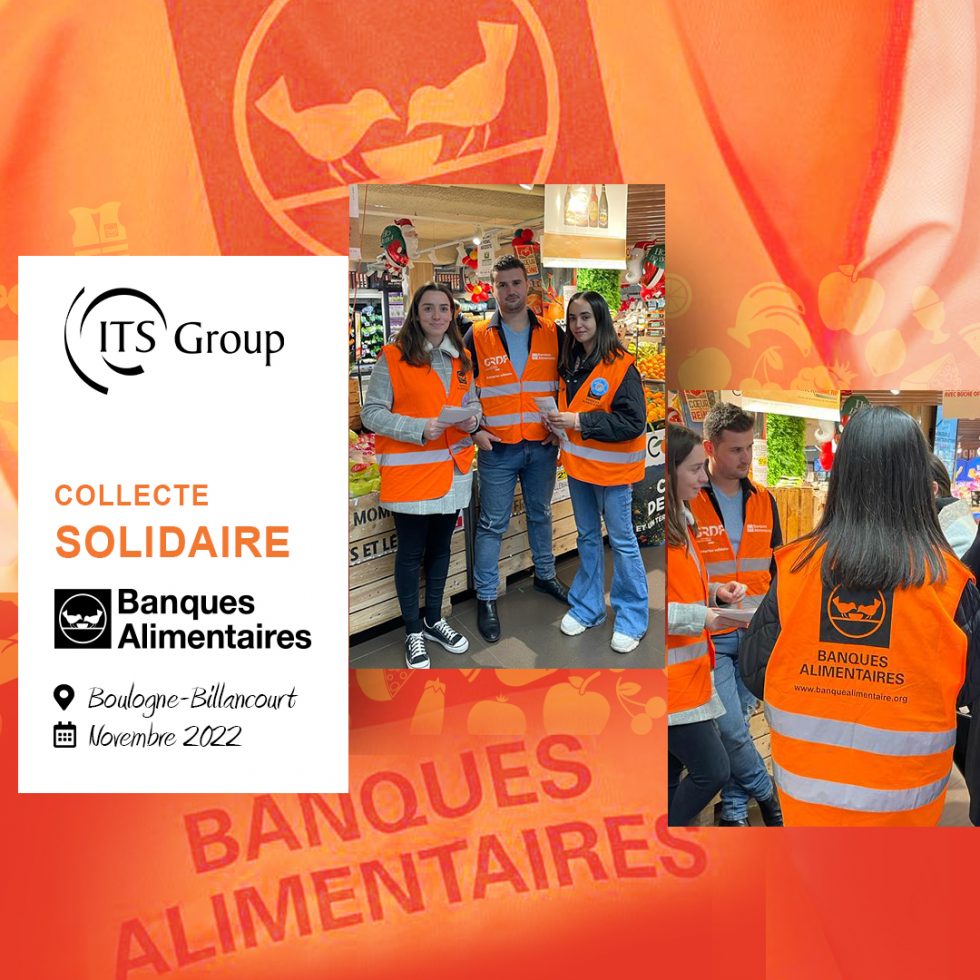 ITS Group soutient la Banque Alimentaire de Boulogne-Billancourt - ITS